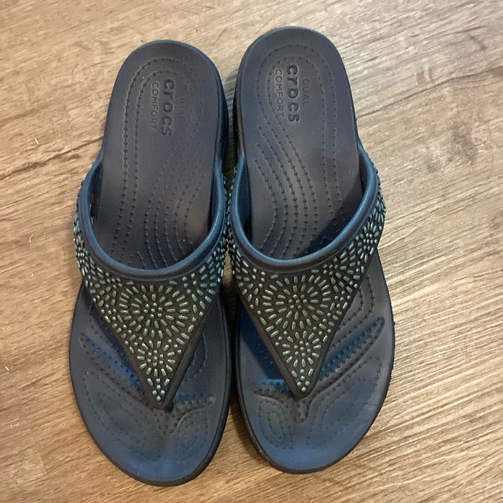 Crocs Monterrey Embellished Sandals